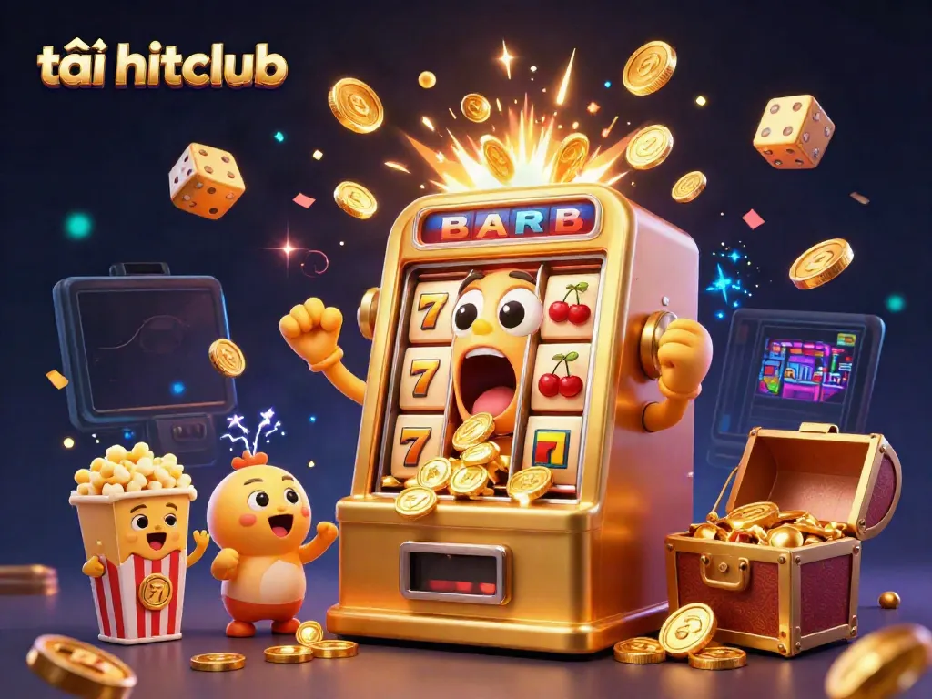 Spin the reels with excitement as you tải hitclub and win jackpots with the amazing golden slot machine!
