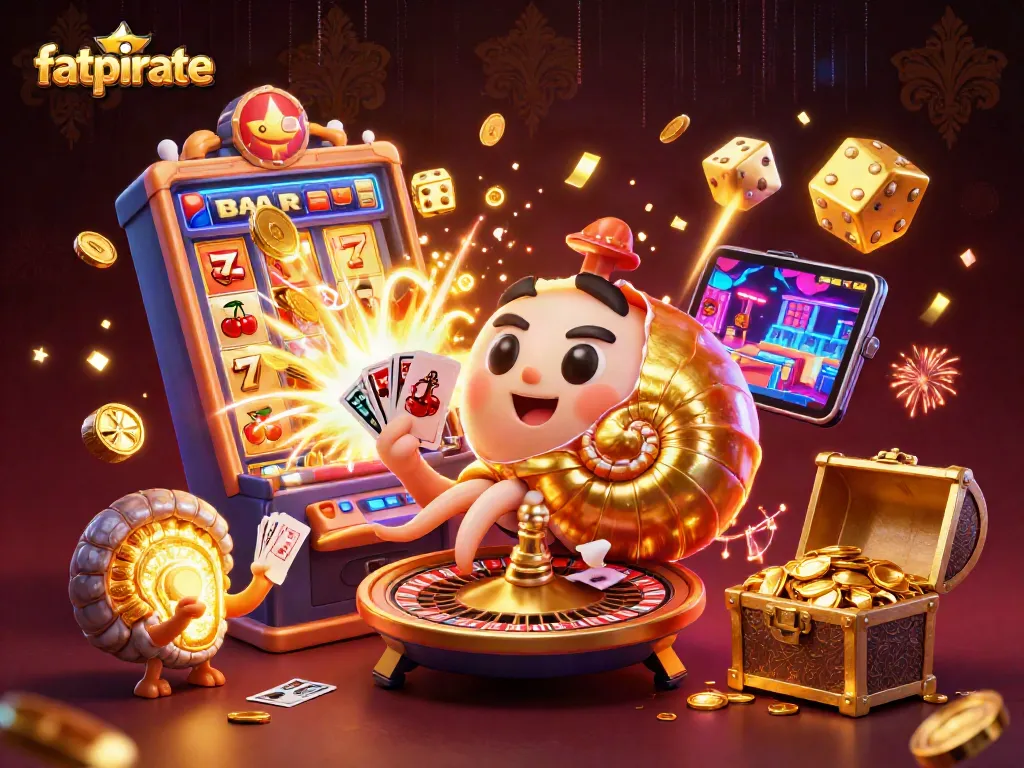 Experience thrilling gameplay at fatpirate casino with dynamic slot machines and vibrant casino elements.