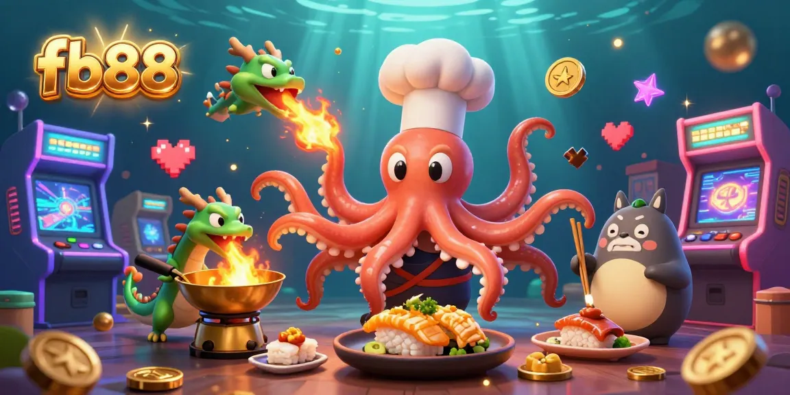 Experience the thrilling world of fb88 online casino with vibrant characters and gaming elements.